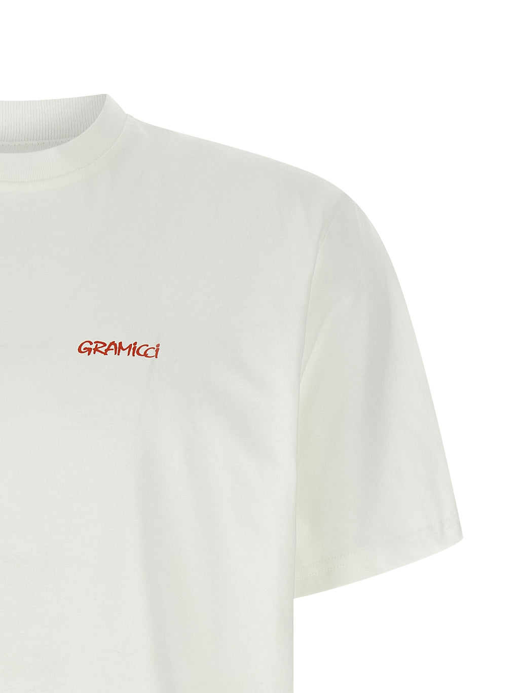 Gramicci White Cotton T-Shirt