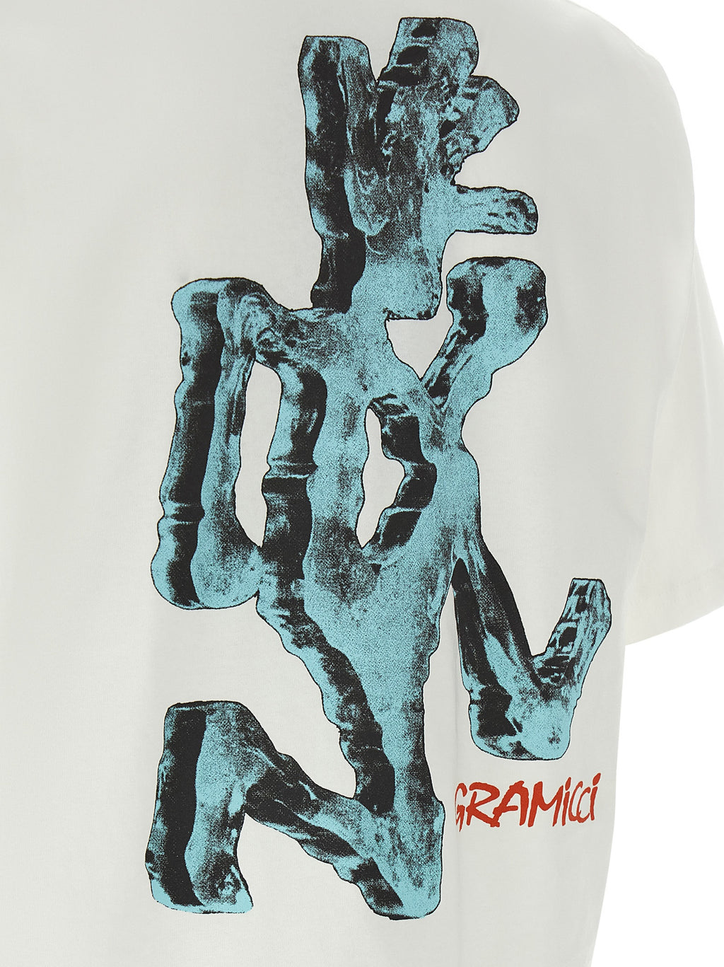 Gramicci White Cotton T-Shirt