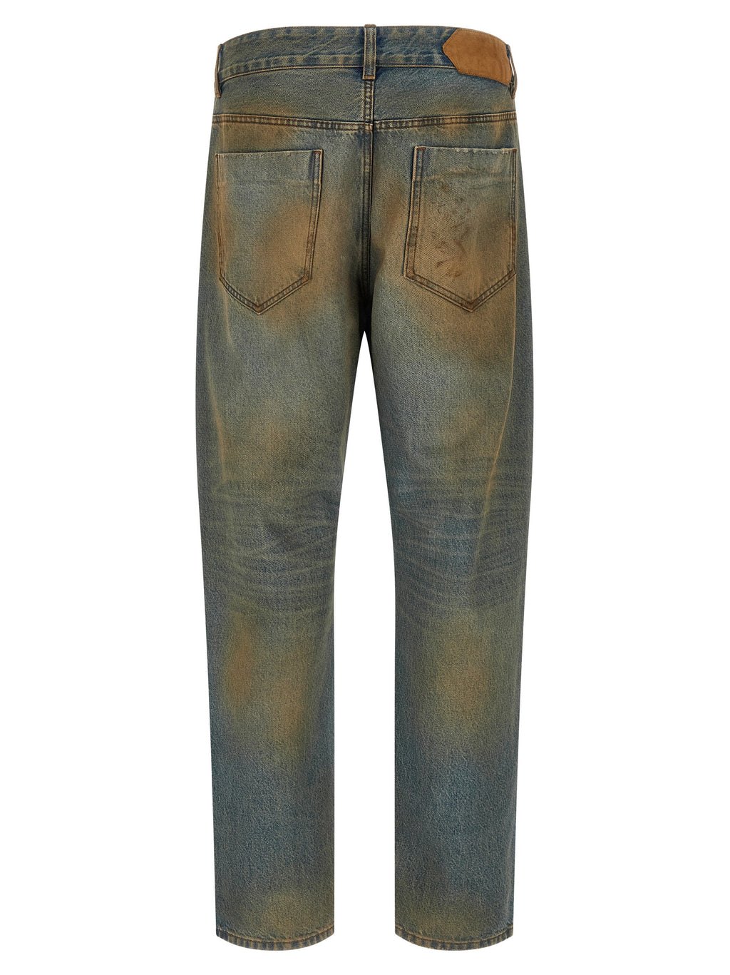 Jacquemus Multicolor Cotton Straight-Leg Jeans