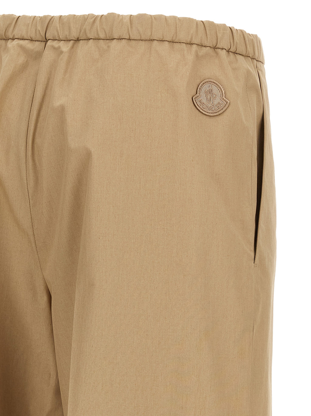 Moncler Beige Cotton Casual Pants