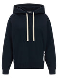 Jil Sander Blue Cotton Sweatshirt