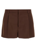 Gucci Brown Wool Bermuda Shorts
