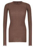 Rick Owens Purple Viscose T-Shirt