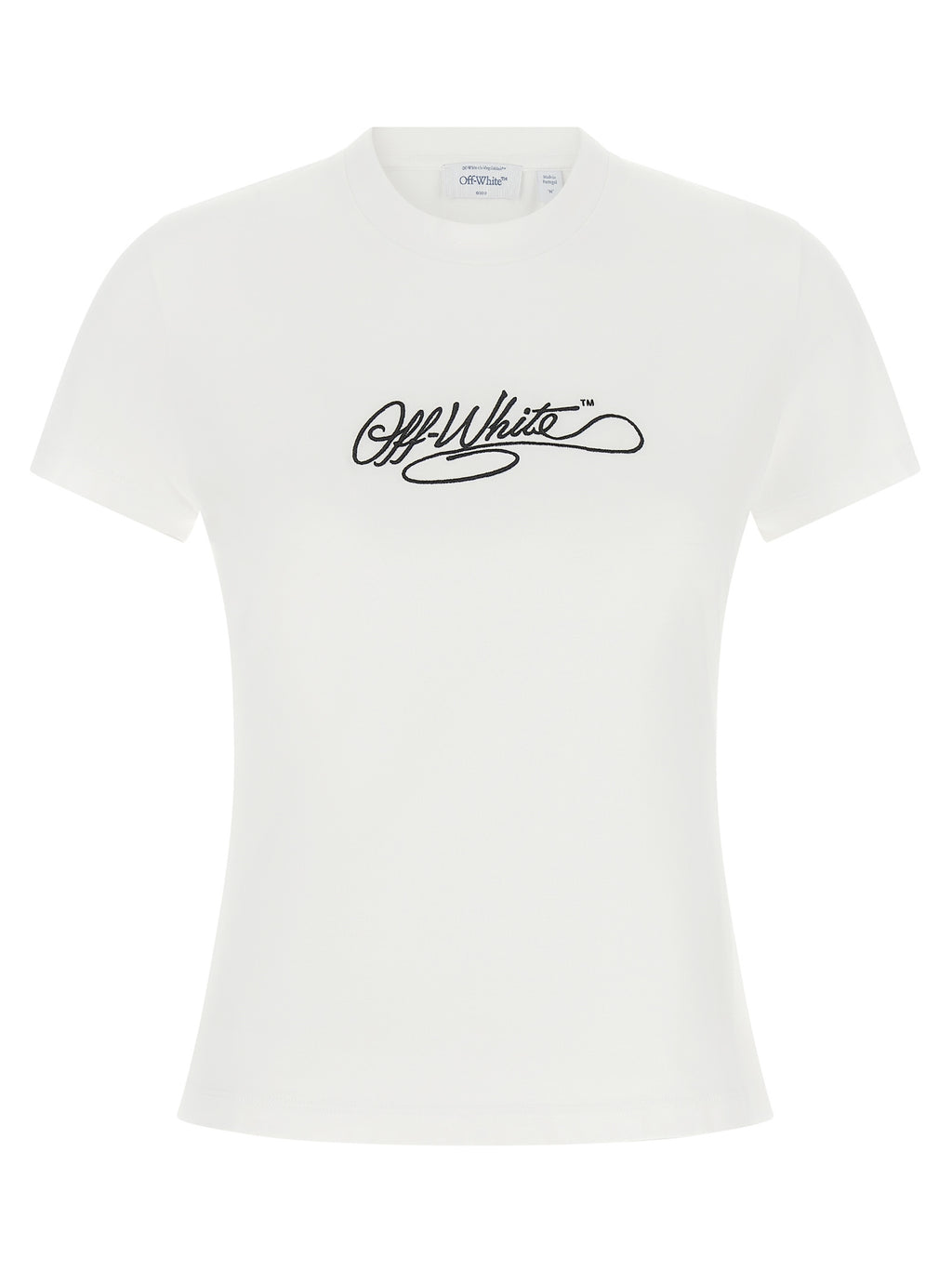Off-White White Cotton T-Shirt