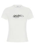 Off-White White Cotton T-Shirt