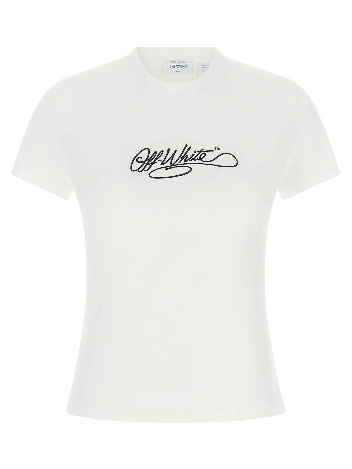 Off-White White Cotton T-Shirt