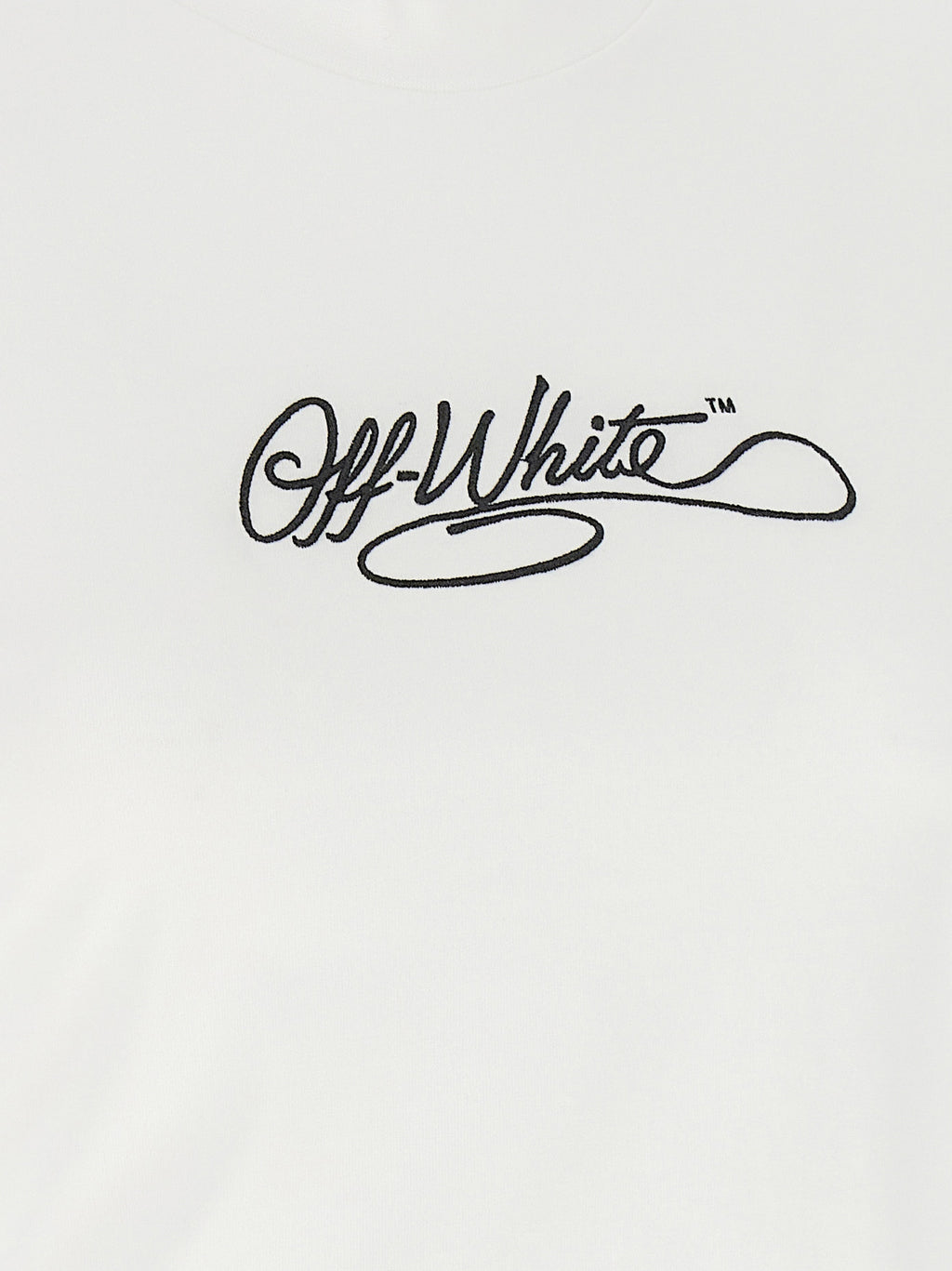 Off-White White Cotton T-Shirt