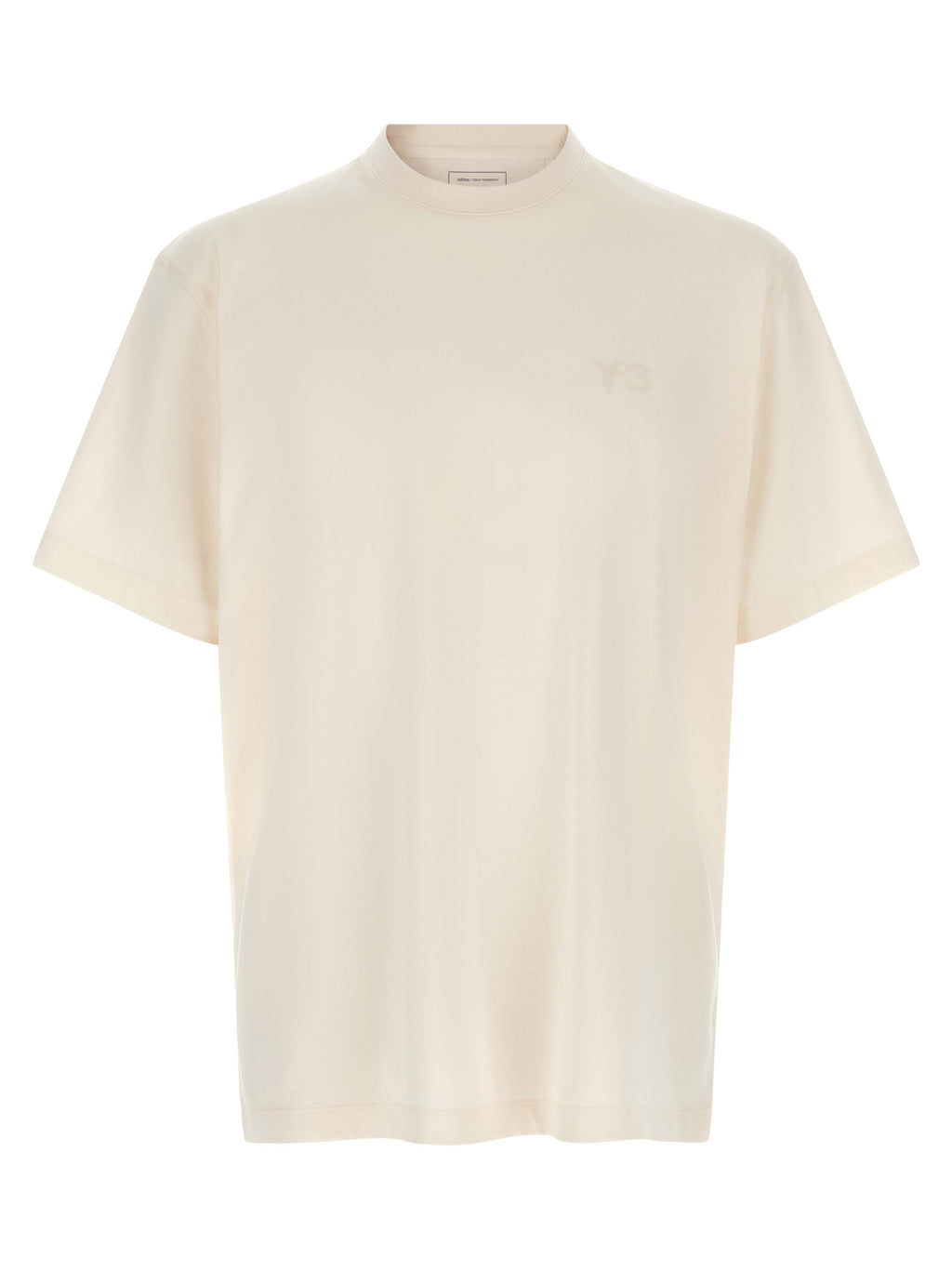 Y-3 White Cotton T-Shirt