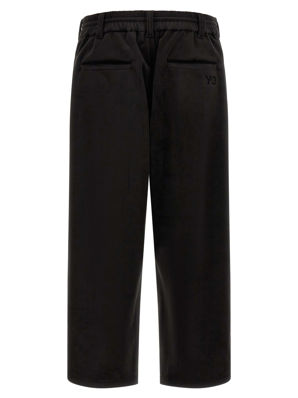 Y-3 Black Recycled Polyester Joggers (Workout Pants)