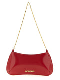 Jacquemus Red Calfskin Shoulder Bag