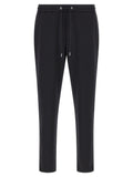 Moncler Black Polyamide Joggers (Workout Pants)