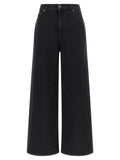 Golden Goose Black Cotton Flared Jeans