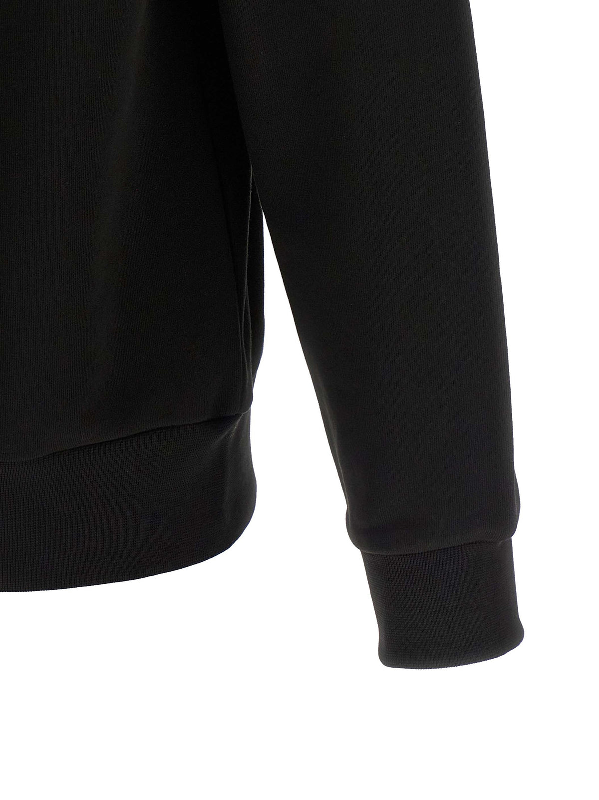 Lacoste Black Cotton Sweatshirt