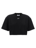 Off-White Black Cotton T-Shirt