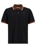 Marni Black Cotton Polo Shirt