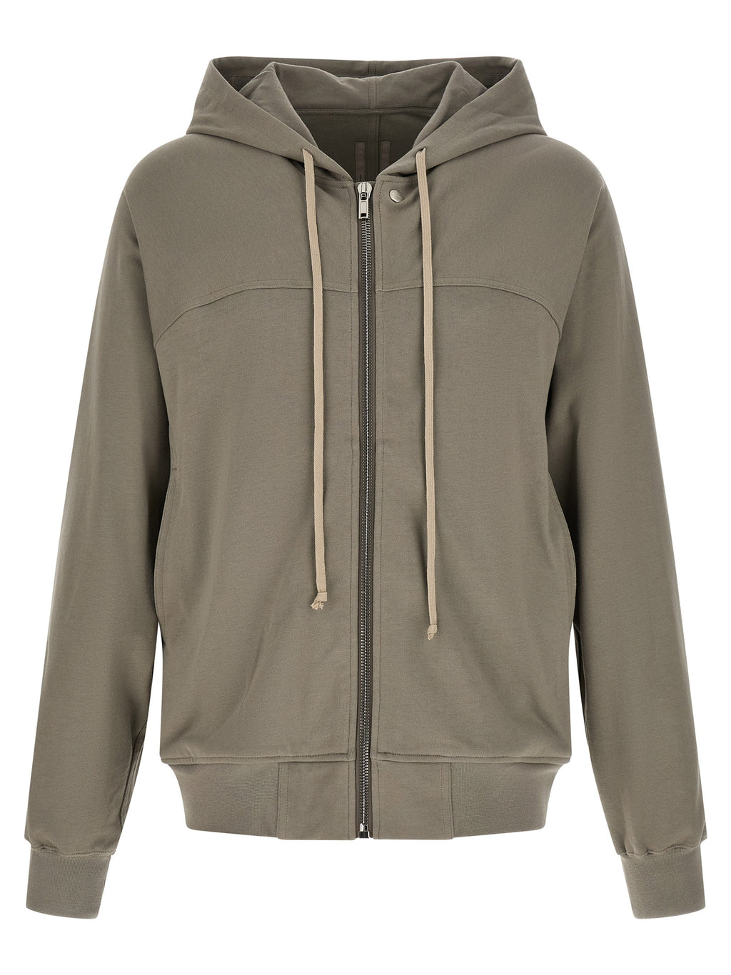 Rick Owens Gray Cotton Sweatshirt