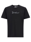 Off-White Black Cotton T-Shirt