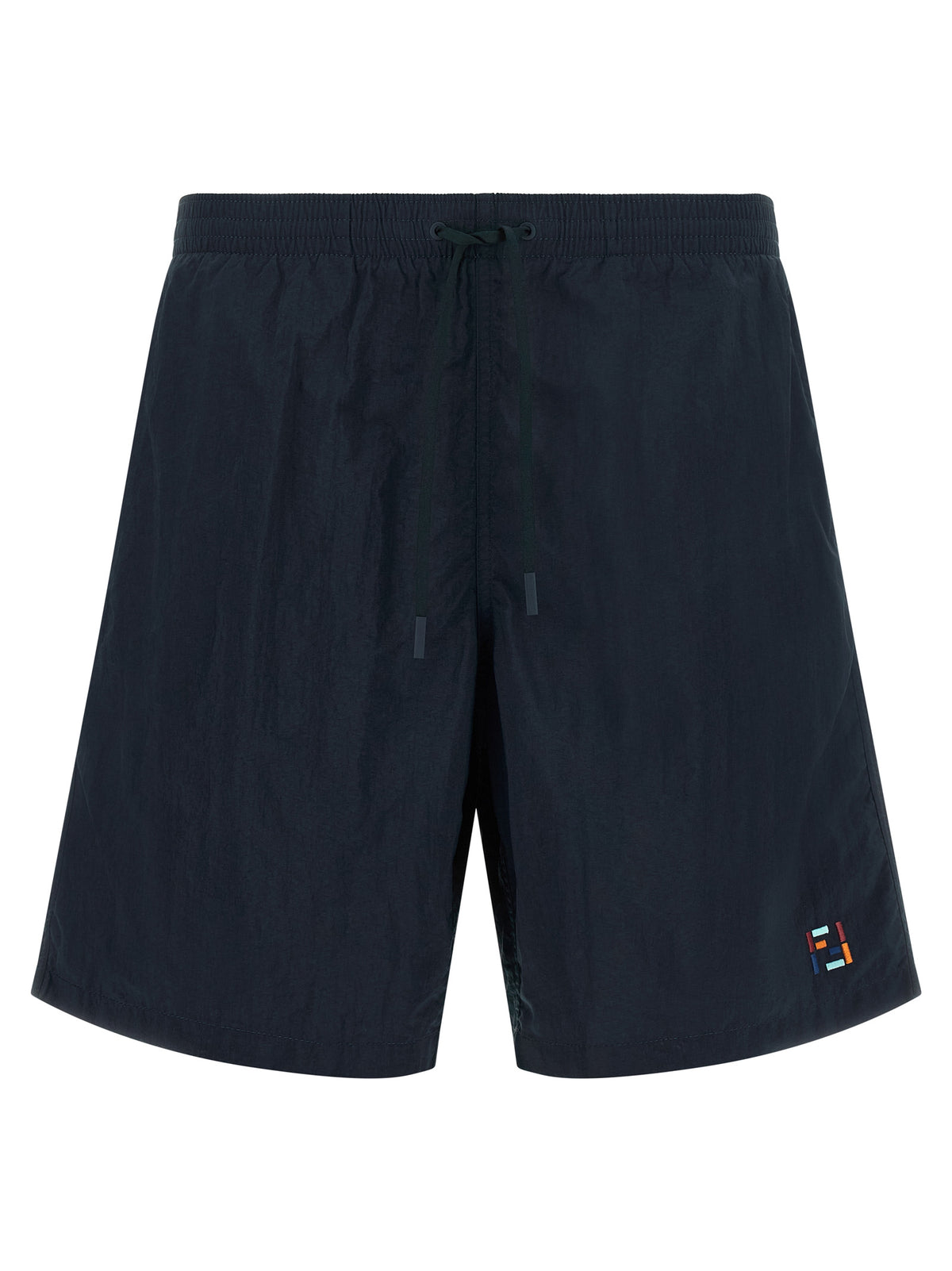 Fendi Blue Polyamide Swim Shorts