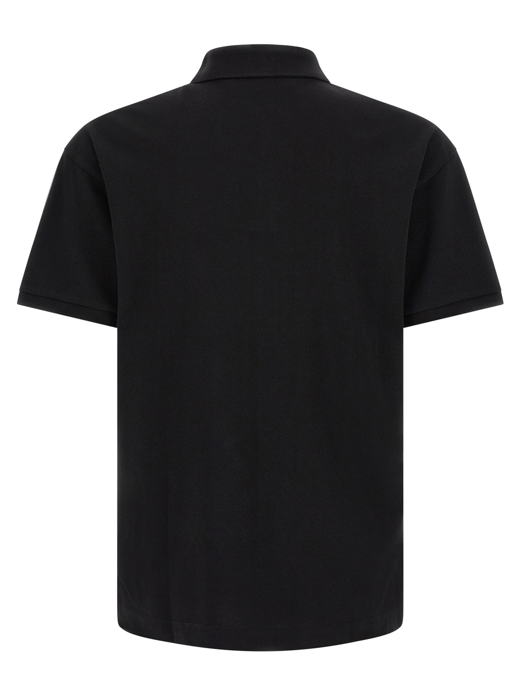 Palm Angels Black Cotton Polo Shirt