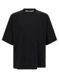 Palm Angels Black Cotton T-Shirt