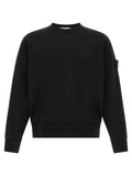 Stone Island Black Cotton Sweatshirt