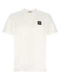 Stone Island White Cotton T-Shirt