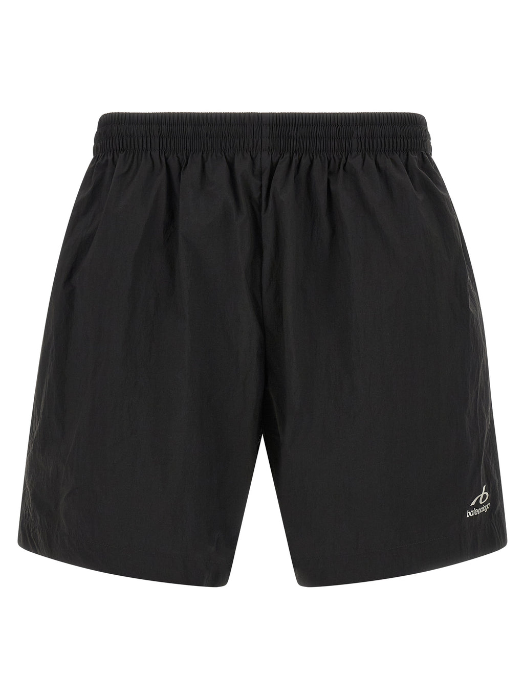 Balenciaga Black Polyamide Shorts