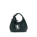 Ganni Bicolor Recycled Leather Handbag