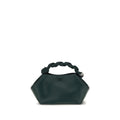 Ganni Bicolor Recycled Leather Handbag