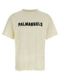 Palm Angels White Cotton T-Shirt