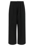 Y-3 Black Wool Casual Pants