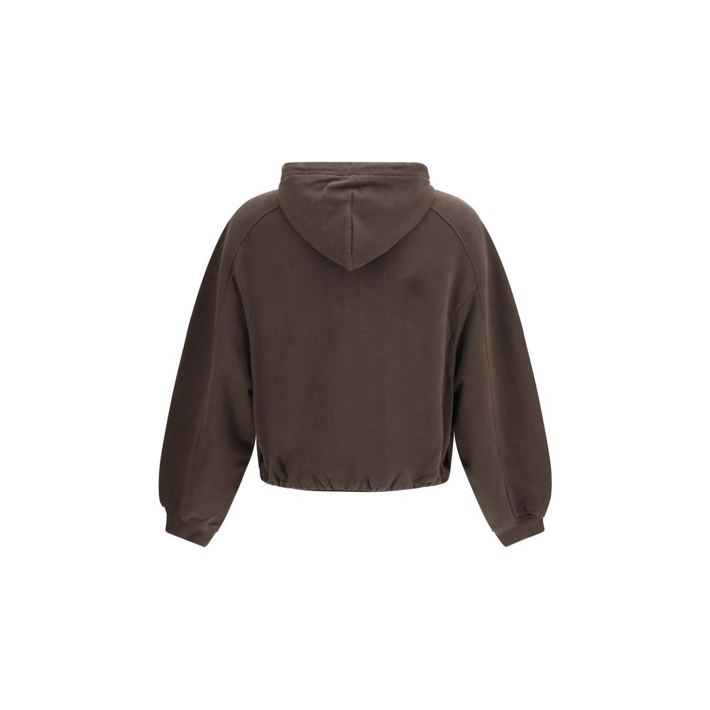 Jacquemus Brown Cotton Sweatshirt