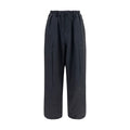 Y-3 Black Polyester Joggers (Workout Pants)