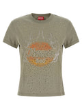 Diesel Bicolor Cotton T-Shirt