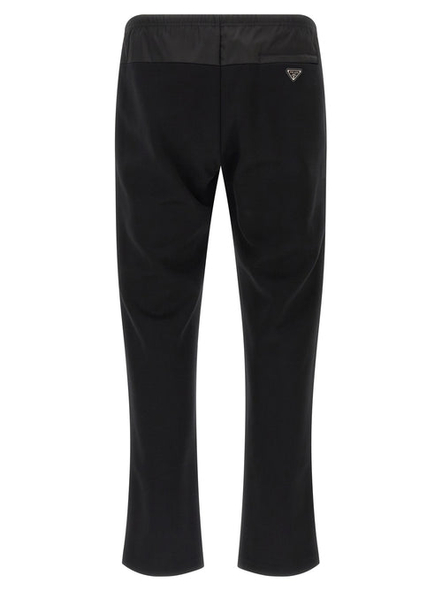 Prada Black Cotton Joggers (Workout Pants)