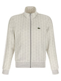 Lacoste Gray Polyester Sweatshirt