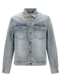 Entire Studios Blue Cotton Denim Jacket