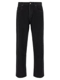 Entire Studios Black Cotton Straight-Leg Jeans