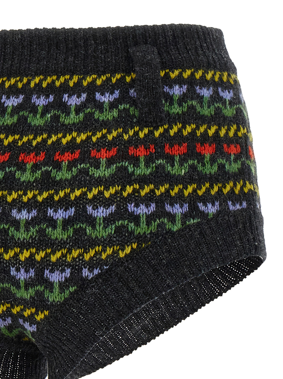 Marni Gray Virgin Wool Bermuda Shorts