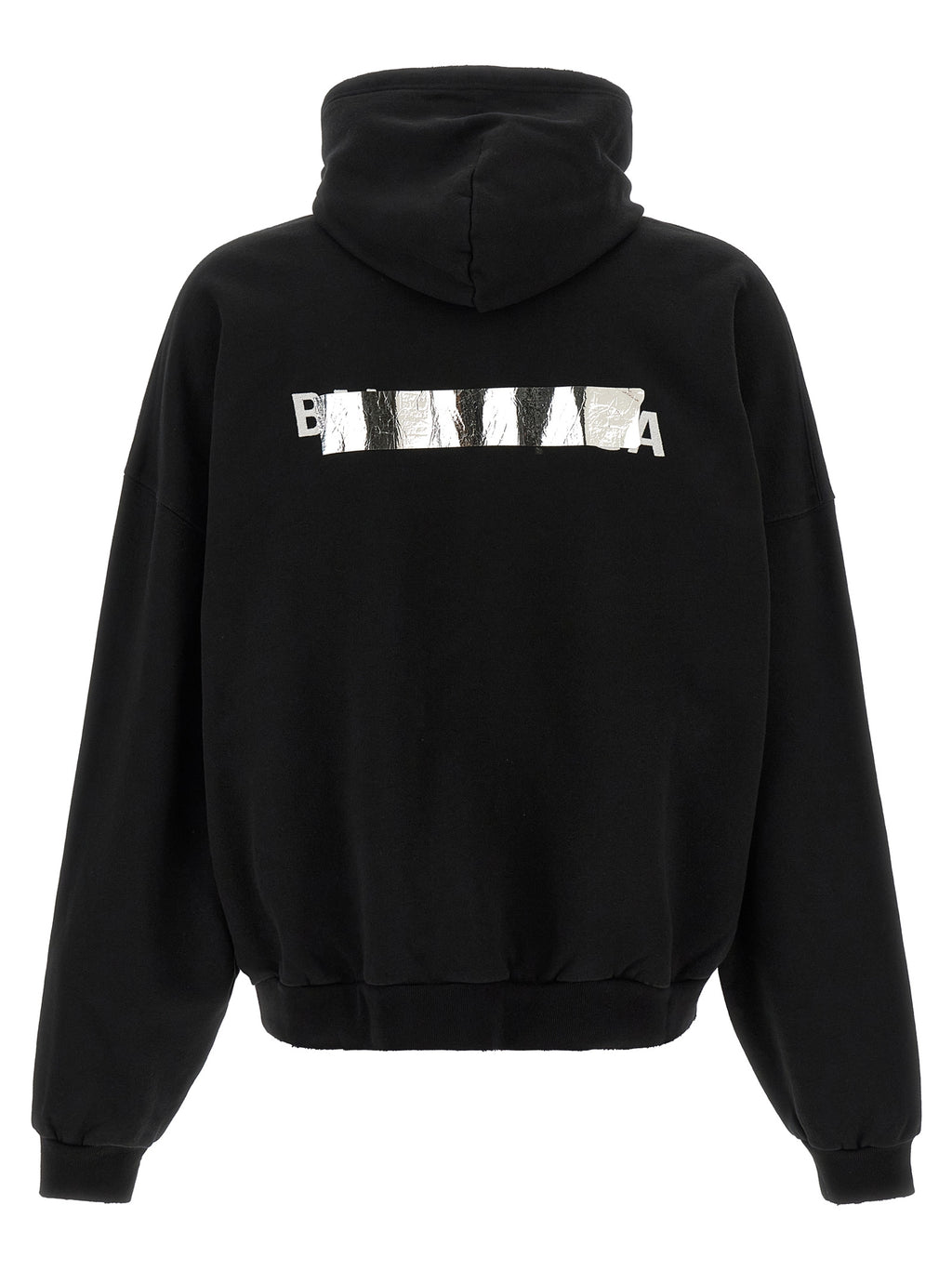 Balenciaga Black Cotton Sweatshirt