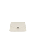 Alexander McQueen White Calf Leather Bos Taurus Shoulder Bag