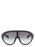 Rick Owens Black Nylon Sunglasses