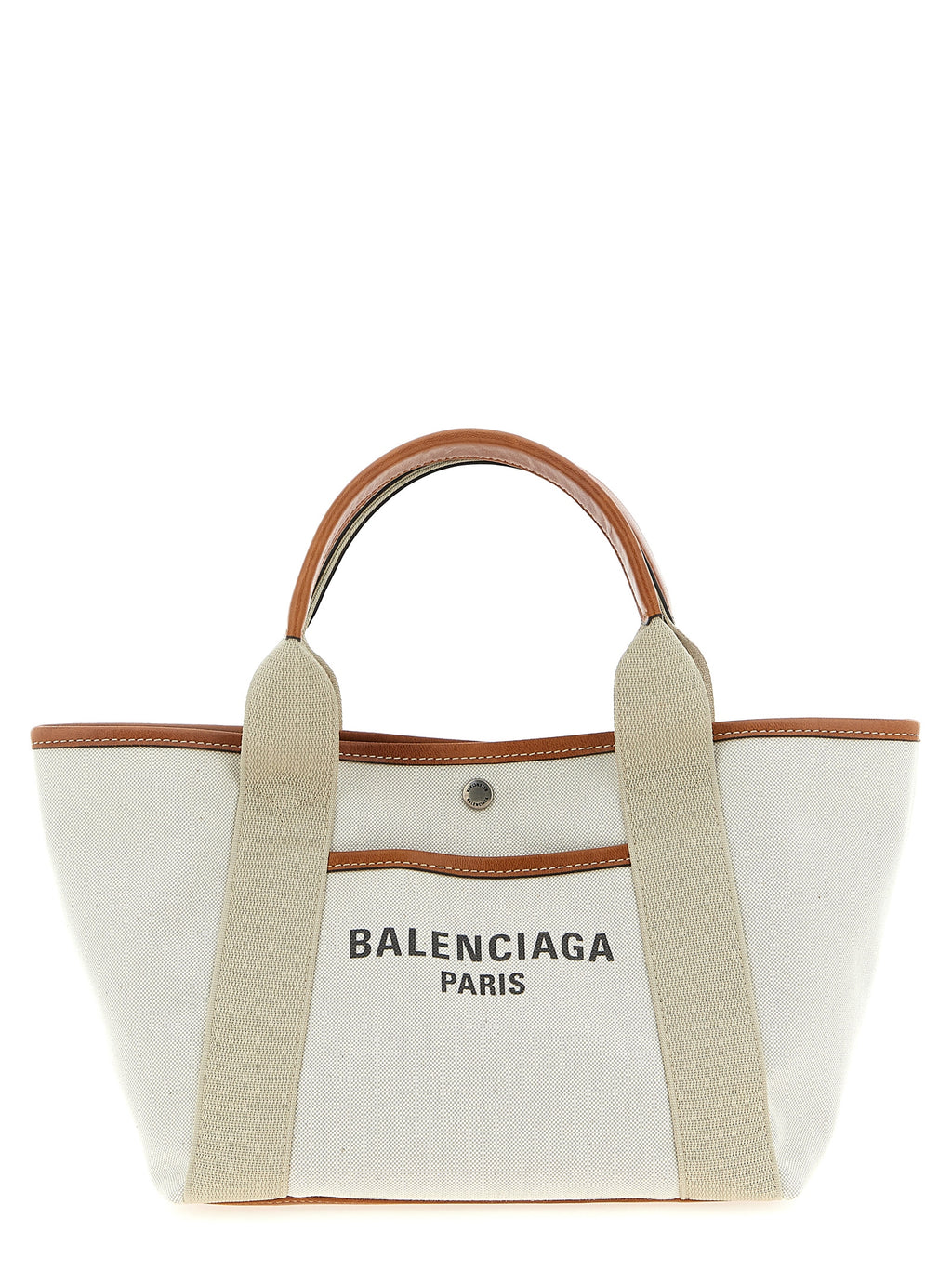 Balenciaga Beige Leather Tote Bag