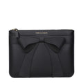 Comme Des Garçons Black Leather Clutch Bag