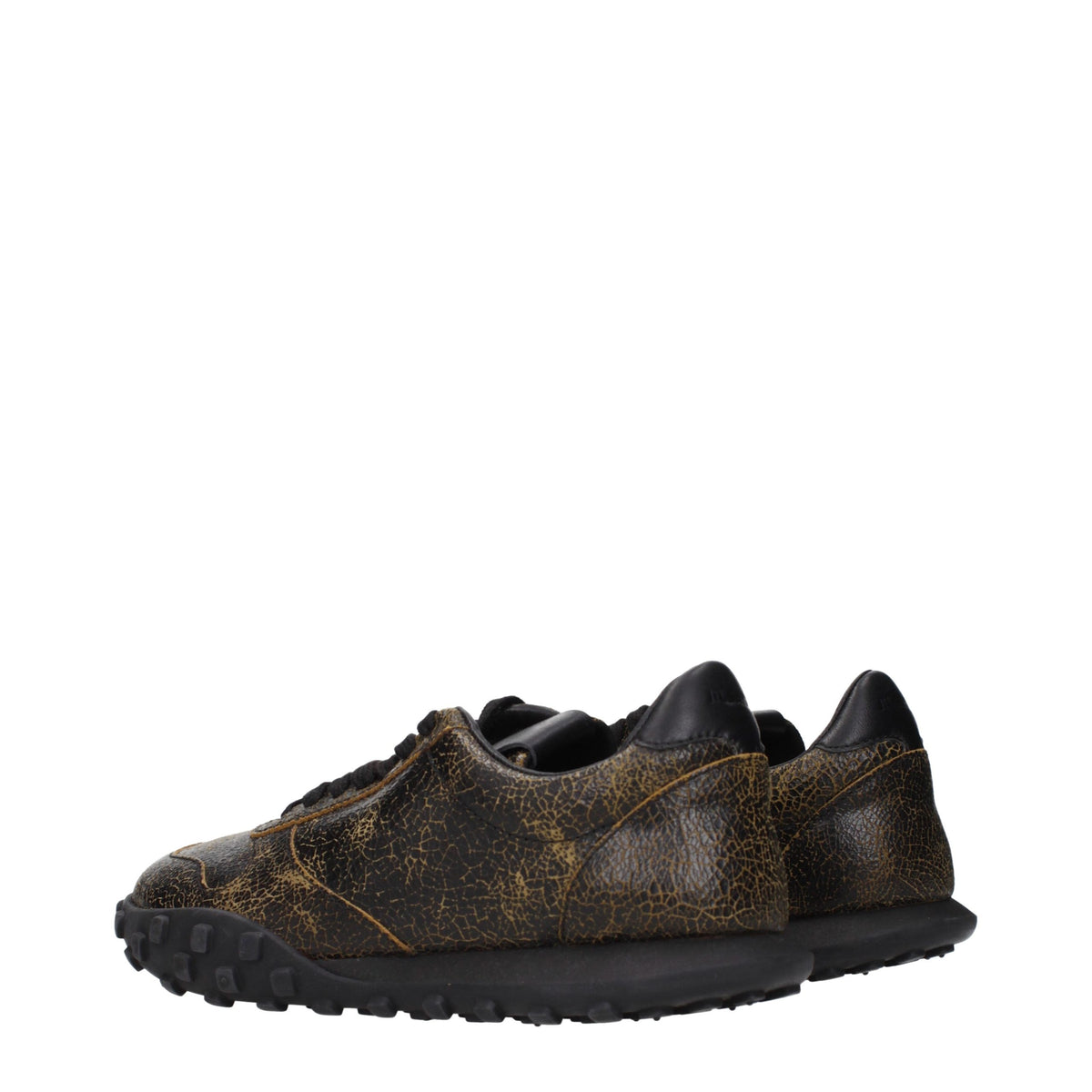 Jil Sander Black Leather Sneakers