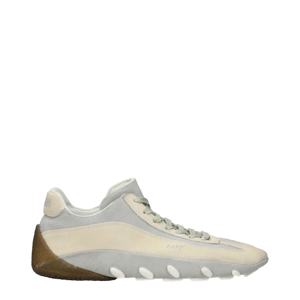 Magliano Beige Leather Low Top Sneakers