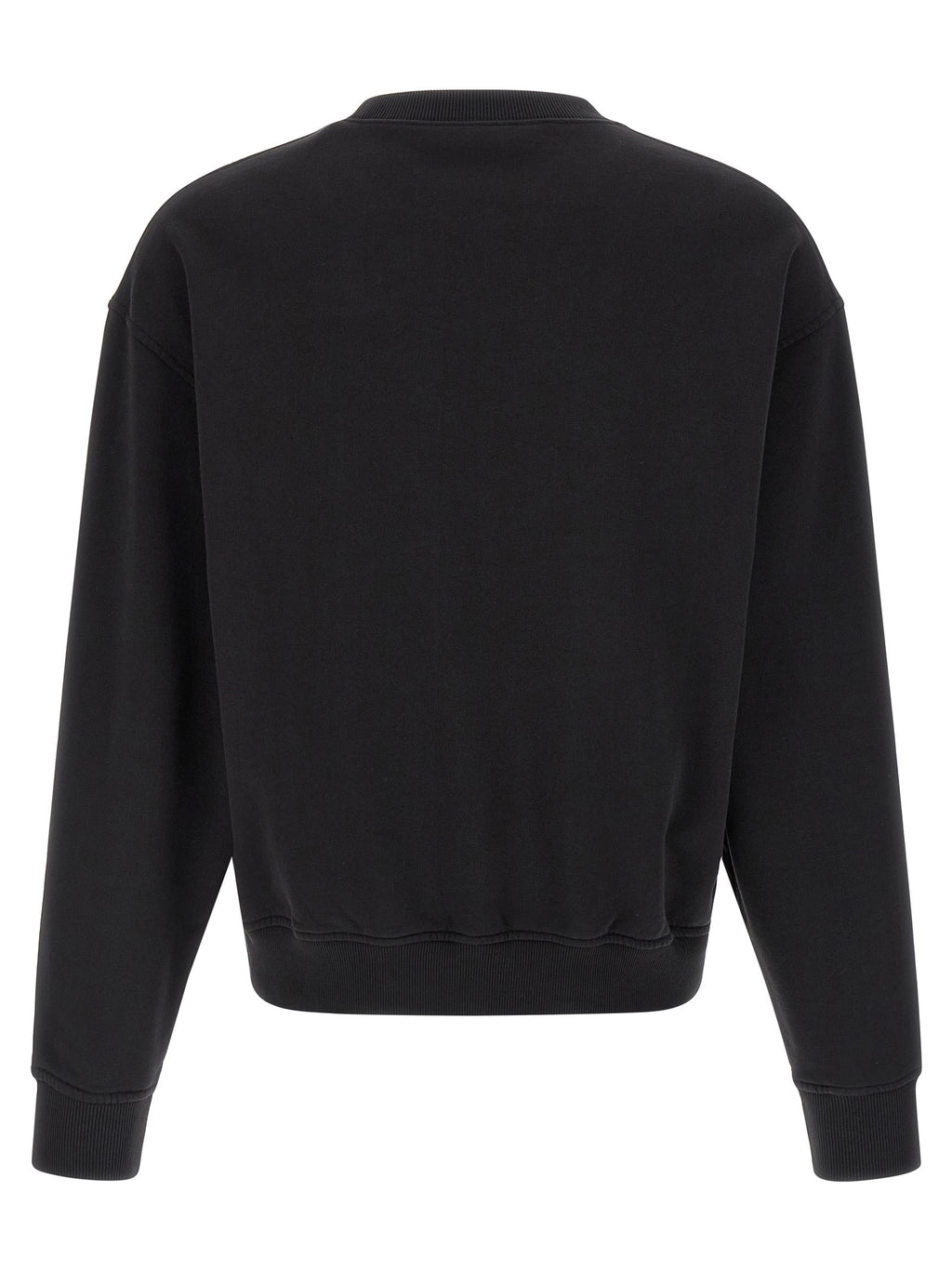 Palm Angels Black Cotton Sweatshirt