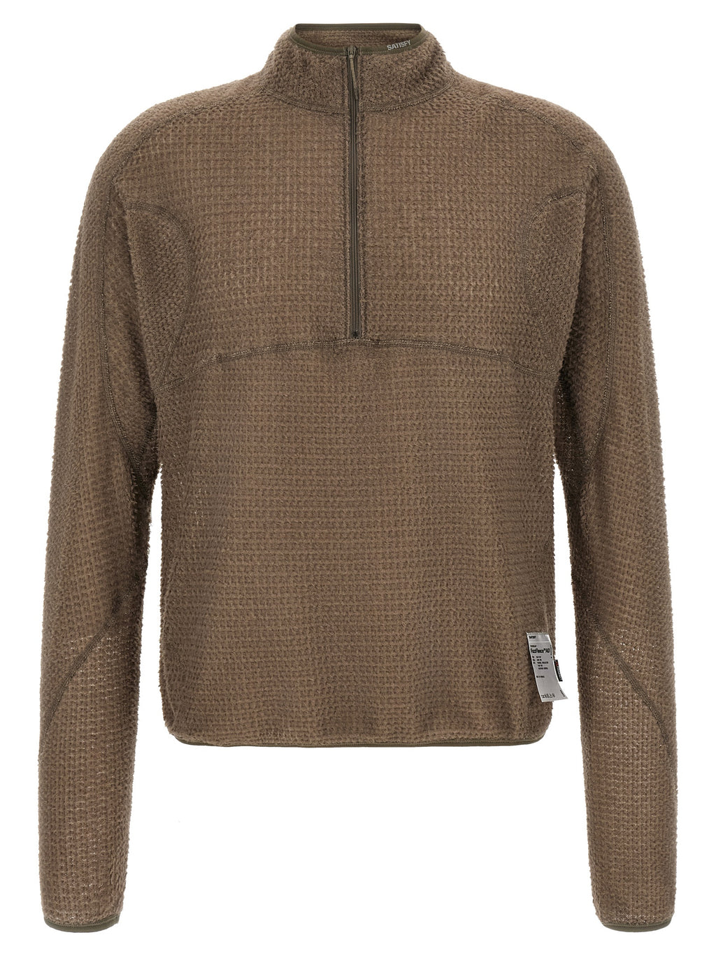 SATISFY Brown Polyester Sweatshirt