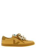 Veja Beige Calfskin Athletic Sneakers