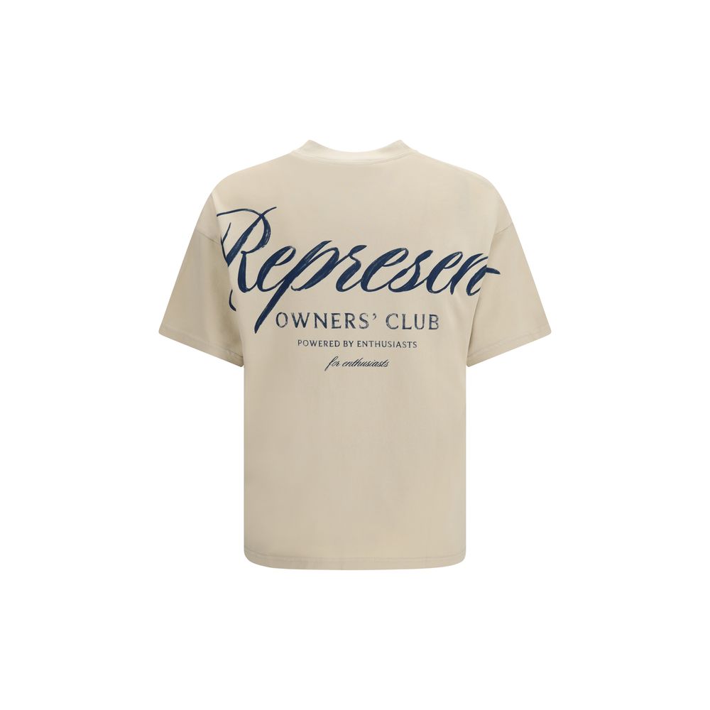 Represent Beige Cotton Sweatshirt